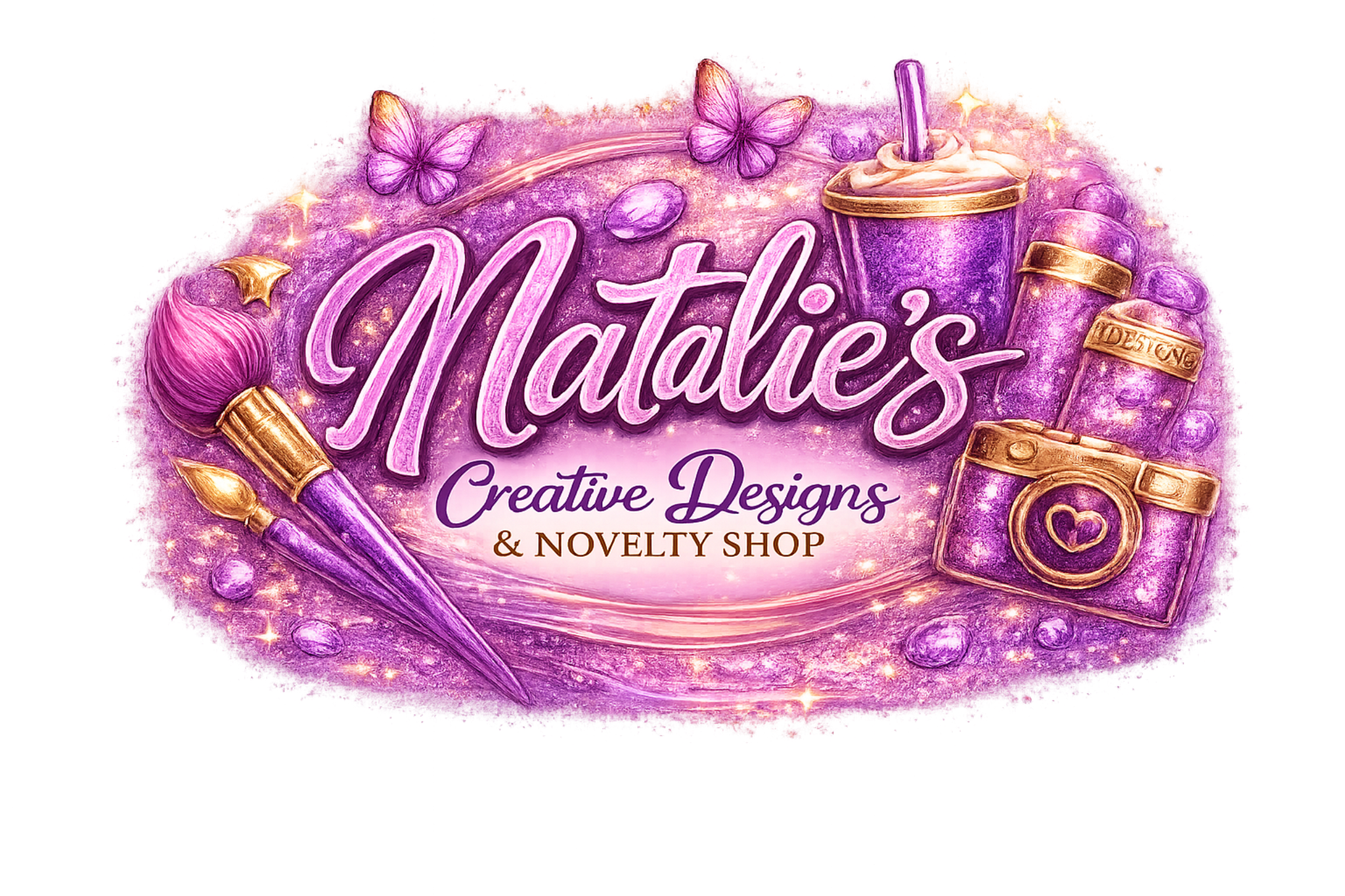 Natalie’s Creative Designs & Novelty Shop Logo
